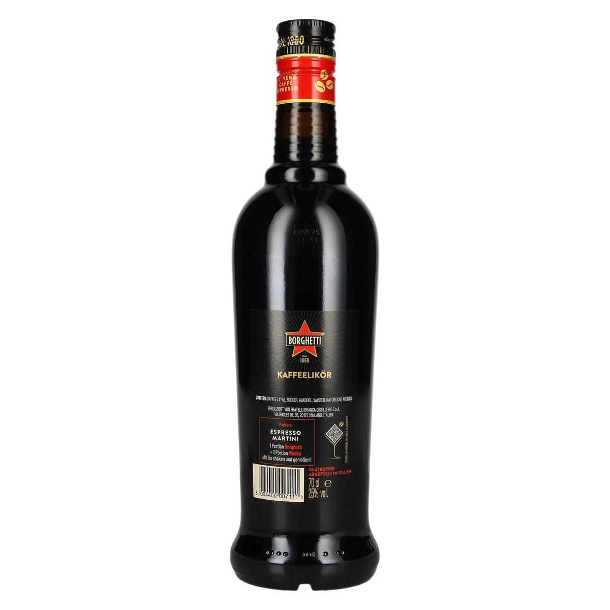 Borghetti Espresso Liqueur 25% Vol. 0,7l