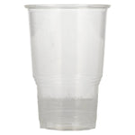 Cup PLA cold drinks pure crystal clear 70x0.25l