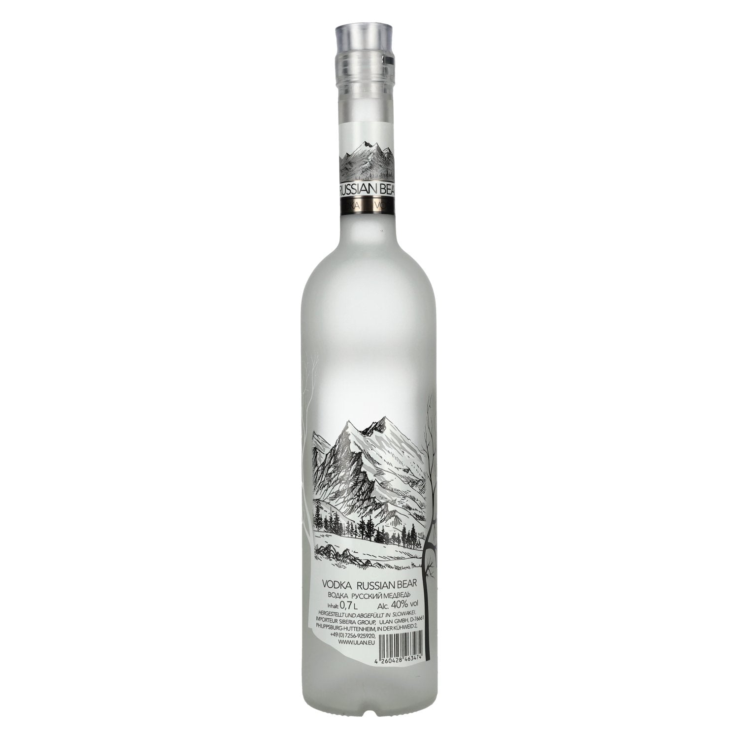 Russian Bear Vodka 40% Vol. 0,7l