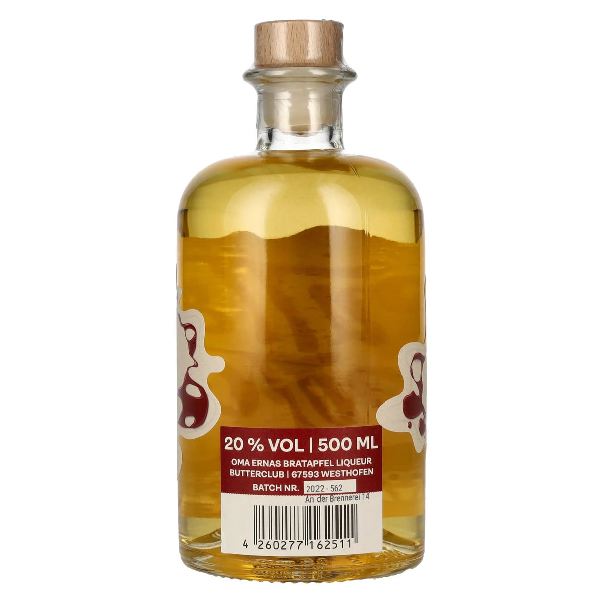 Butterscotch Oma Erna's gebakken-appellikeur 20% vol. 0,5 l