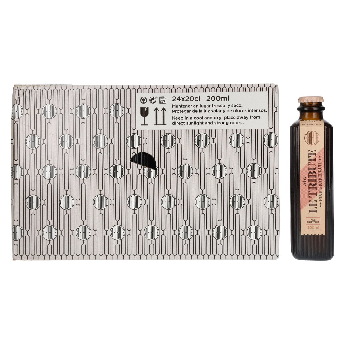 Le Tribute Pink Grapefruit 24x0,2l