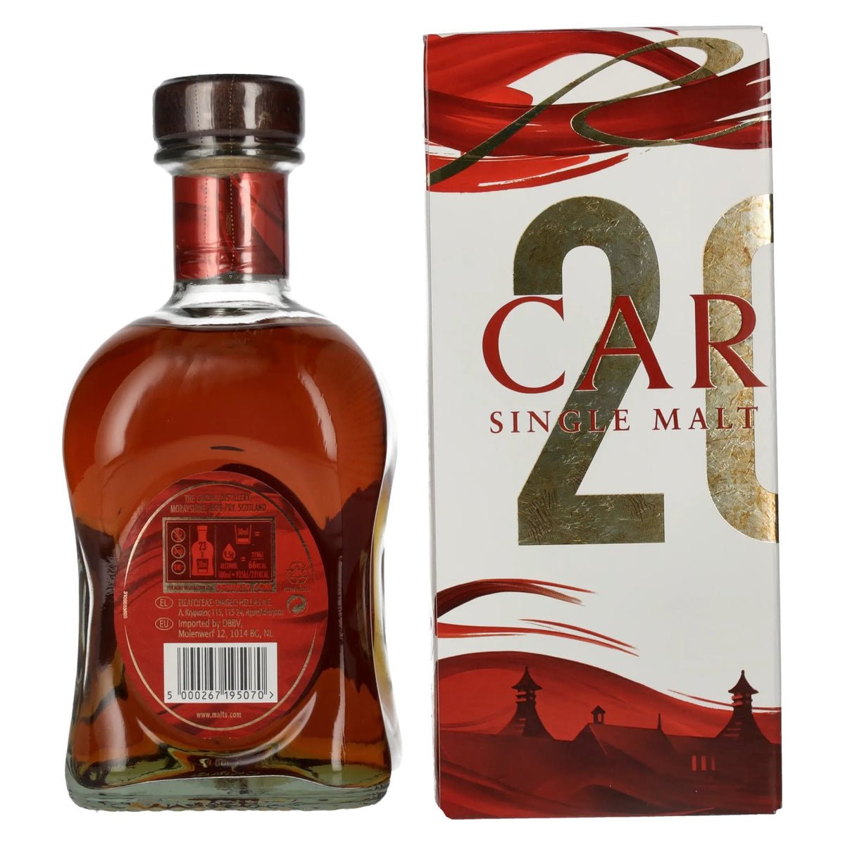 Cardhu 12 Years Old 200th Anniversary Wine Cask Limited Edition 40% Vol. 0,7l in geschenkverpakking