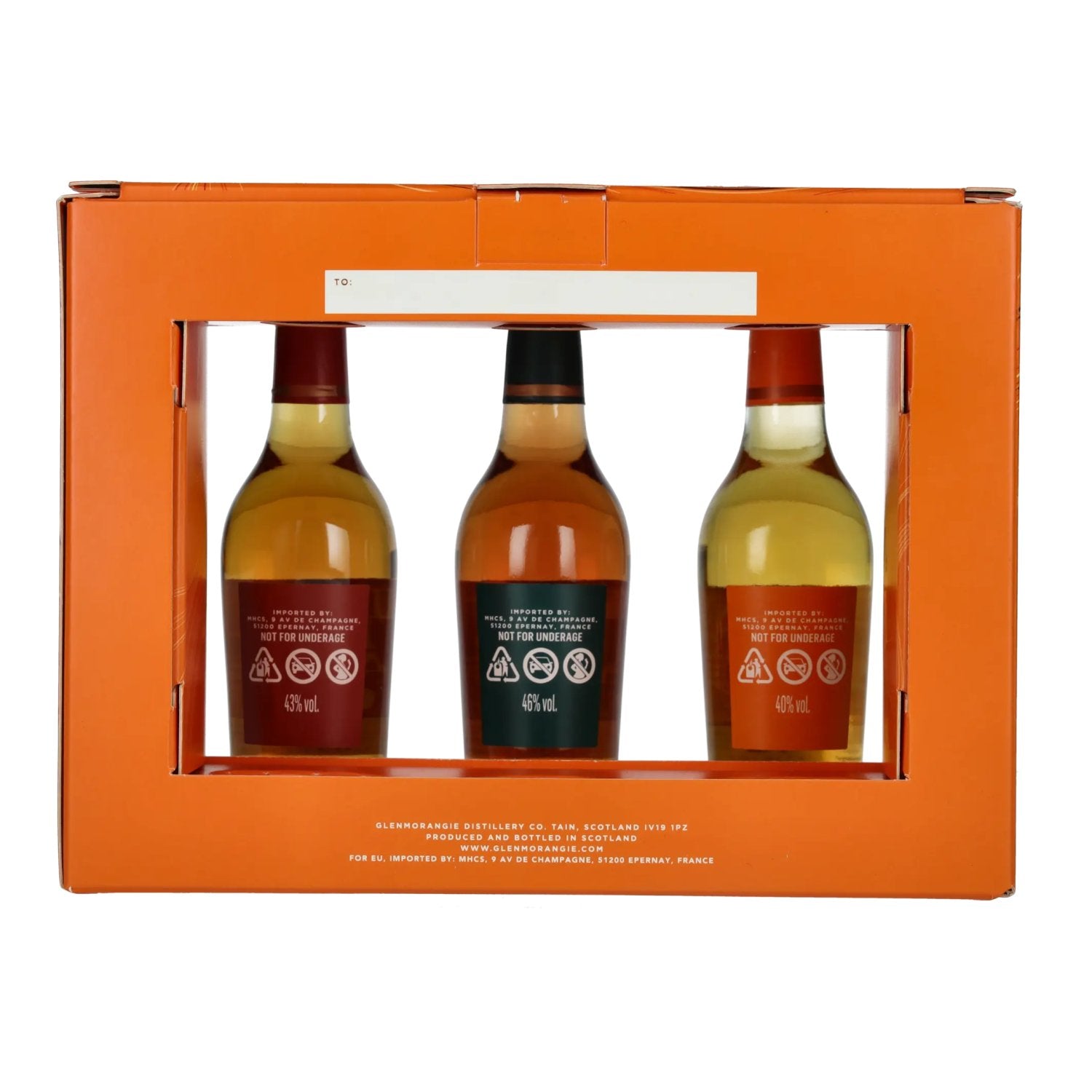 Glenmorangie Taster Pack 43% vol. 3x0,1l en boîte cadeau