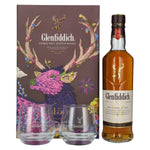 Glenfiddich 15 OUR Solera Single Malt Scotch Whisky 40% Vol. 0,7l in geschenkverpakking met 2 glazen