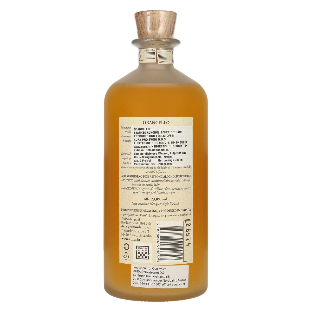 Aura ORANCELLO 23% Vol. 0,7l
