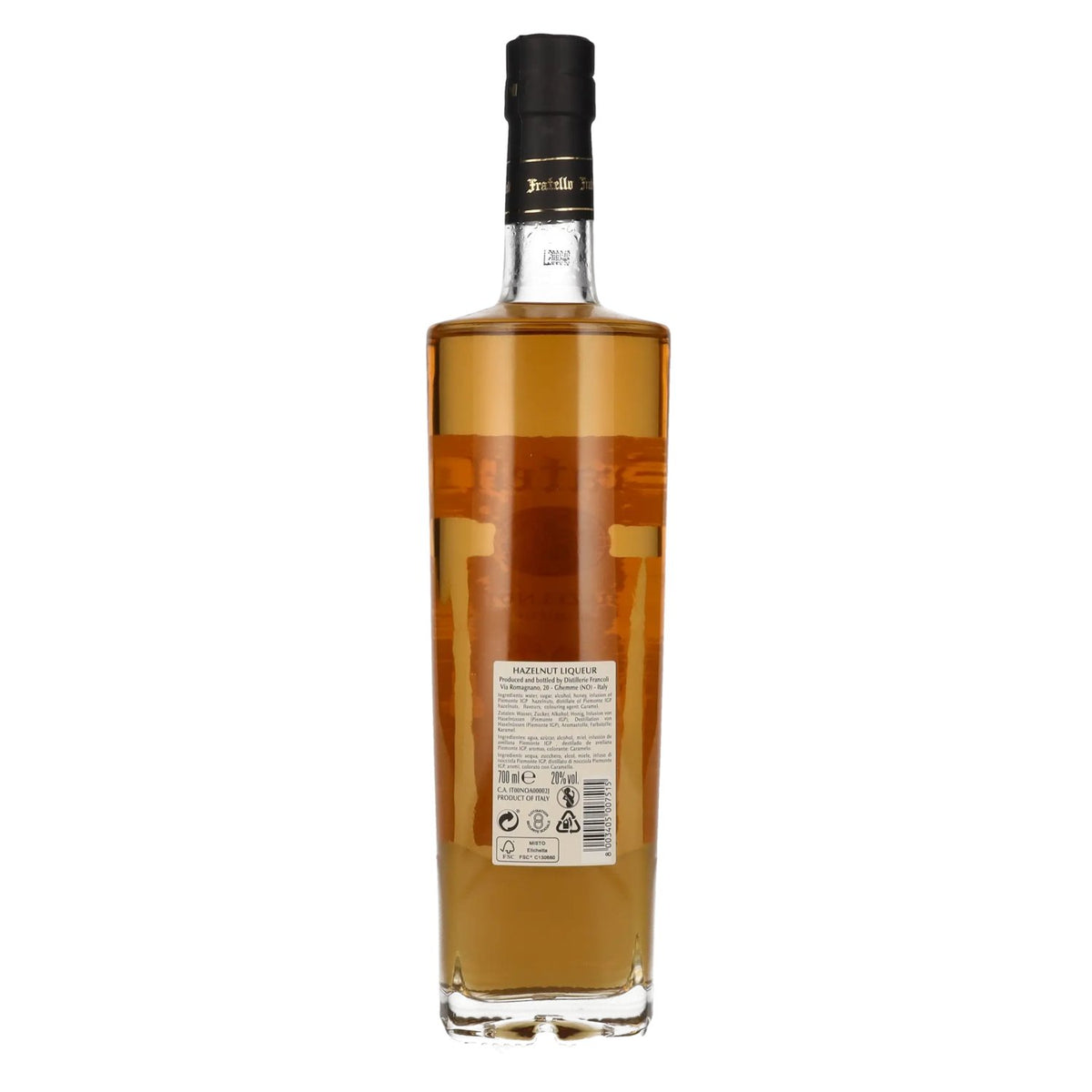 Fratello Hazelnut Liqueur 20% Vol. 0,7l