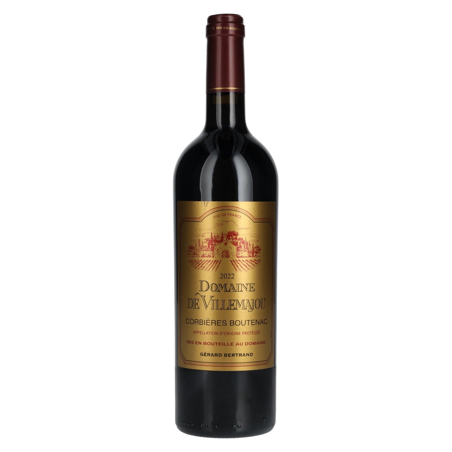 Gérard Bertrand CORBIÈRES BOUTENAC Domaine De Villemajou Rouge 2022 15% Vol. 0,75l