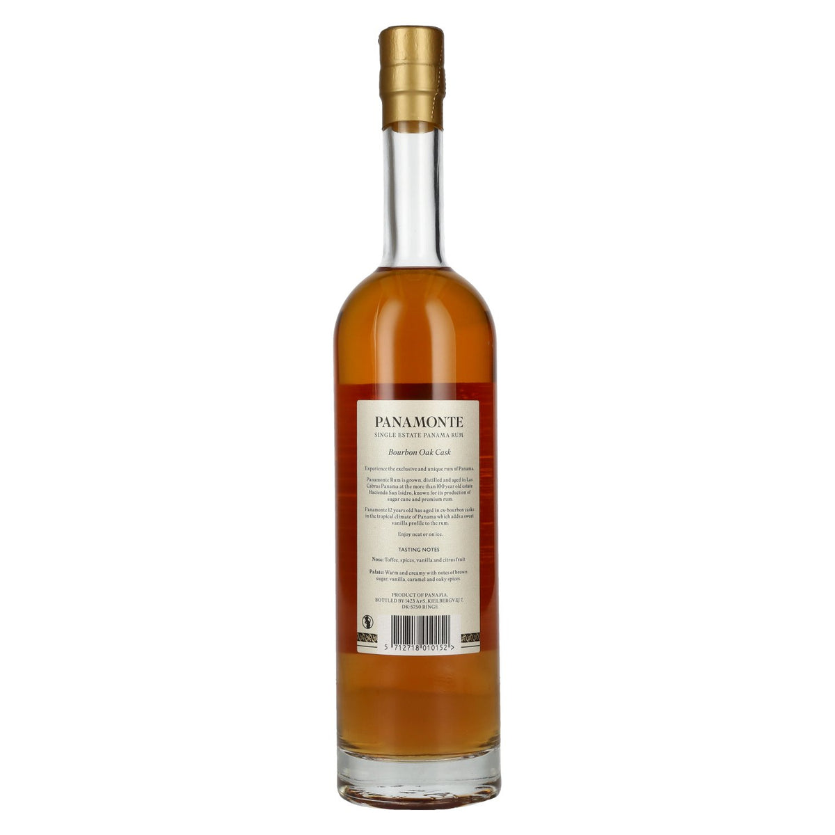 Panamonte 12 Jaar Oude Single Estate Panama Rum 40% Vol. 0,7l