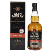Glen Moray 10 Years Old Fired Oak Single Malt Scotch Whisky 40% Vol. 0,7l in gift box
