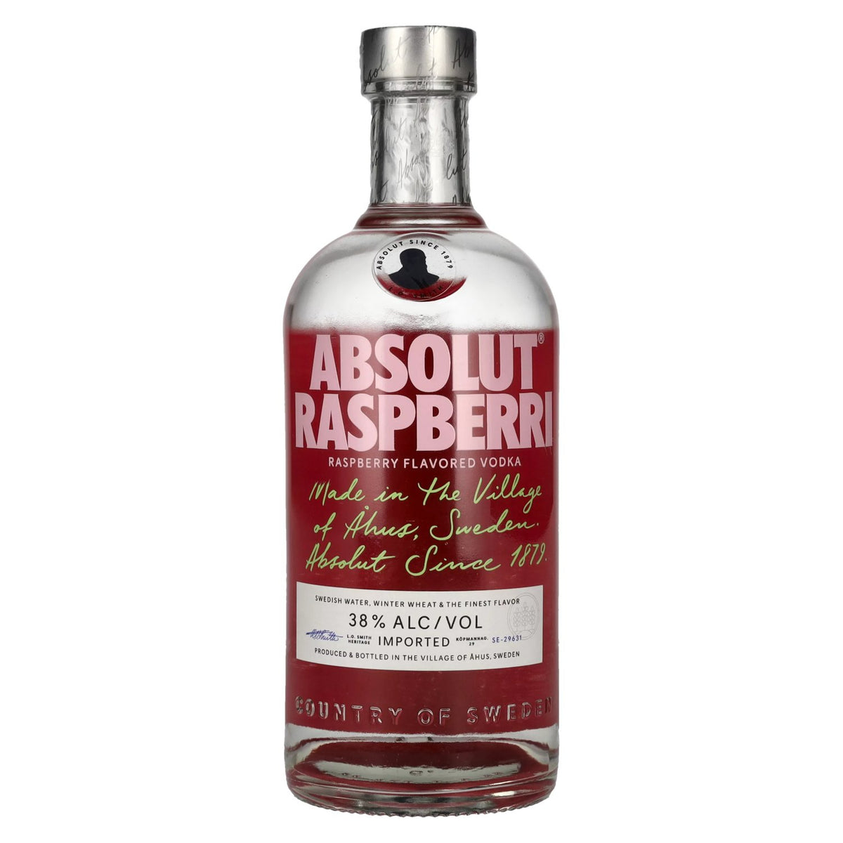 Absolut RASPBERRI Vodka aromatisée 38% Vol. 0,7l