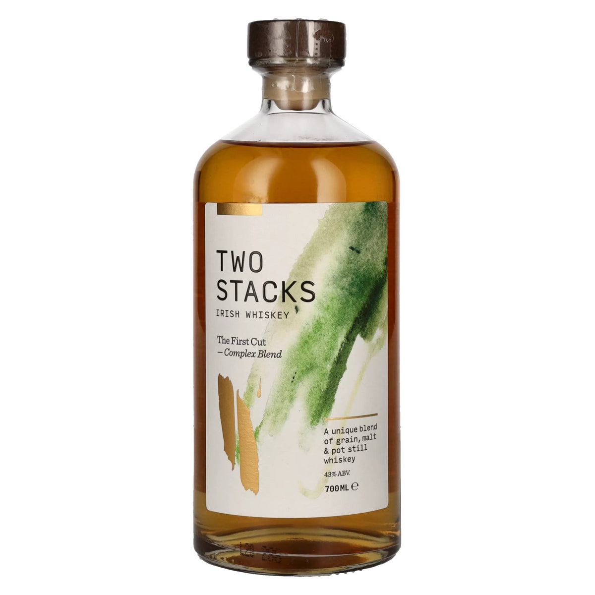 Two Stacks THE FIRST CUT Ierse whisky 43% vol. 0,7 l