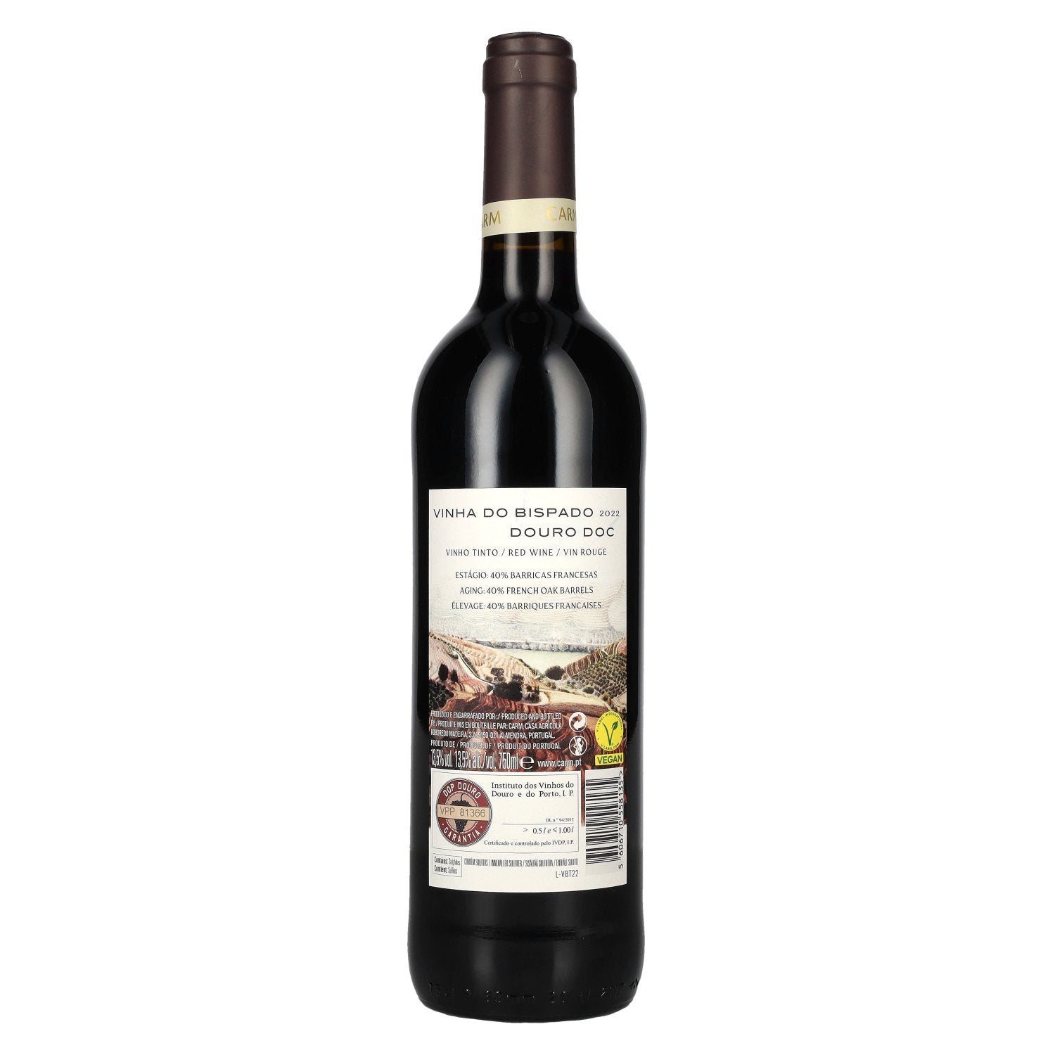 CARM Vinha Do Bispado Douro Red 2022 13,5% Vol. 0,75l