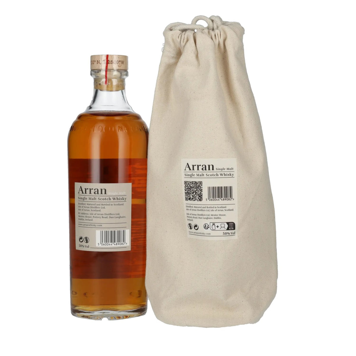 The Arran Whisky Signature Series 3 DUERO DISCOVERY Single Malt Scotch Whisky 50% vol. 0,7 l in een linnen zakje