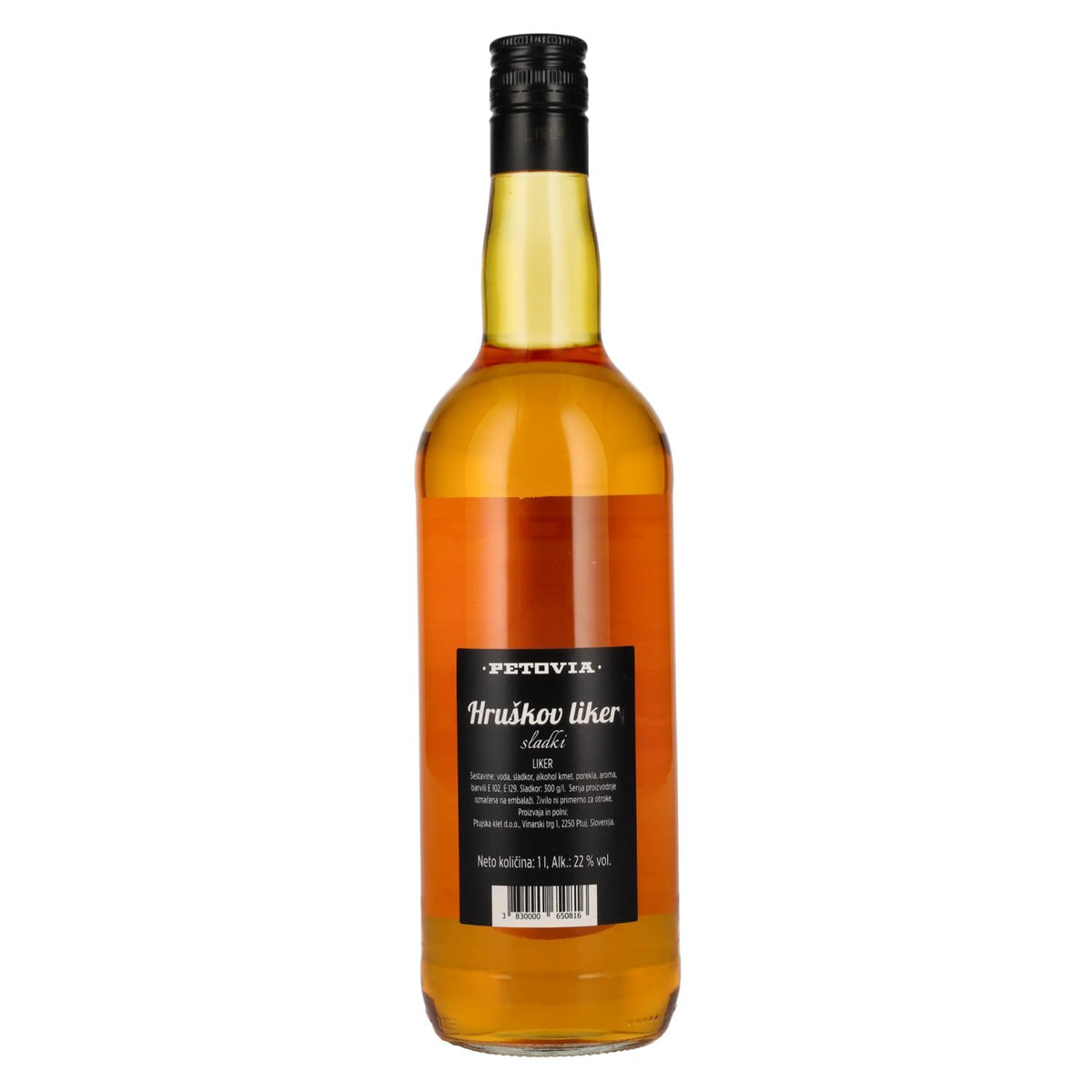 Petovia HRUSKOV SLADKI 22% ABV 1 litre