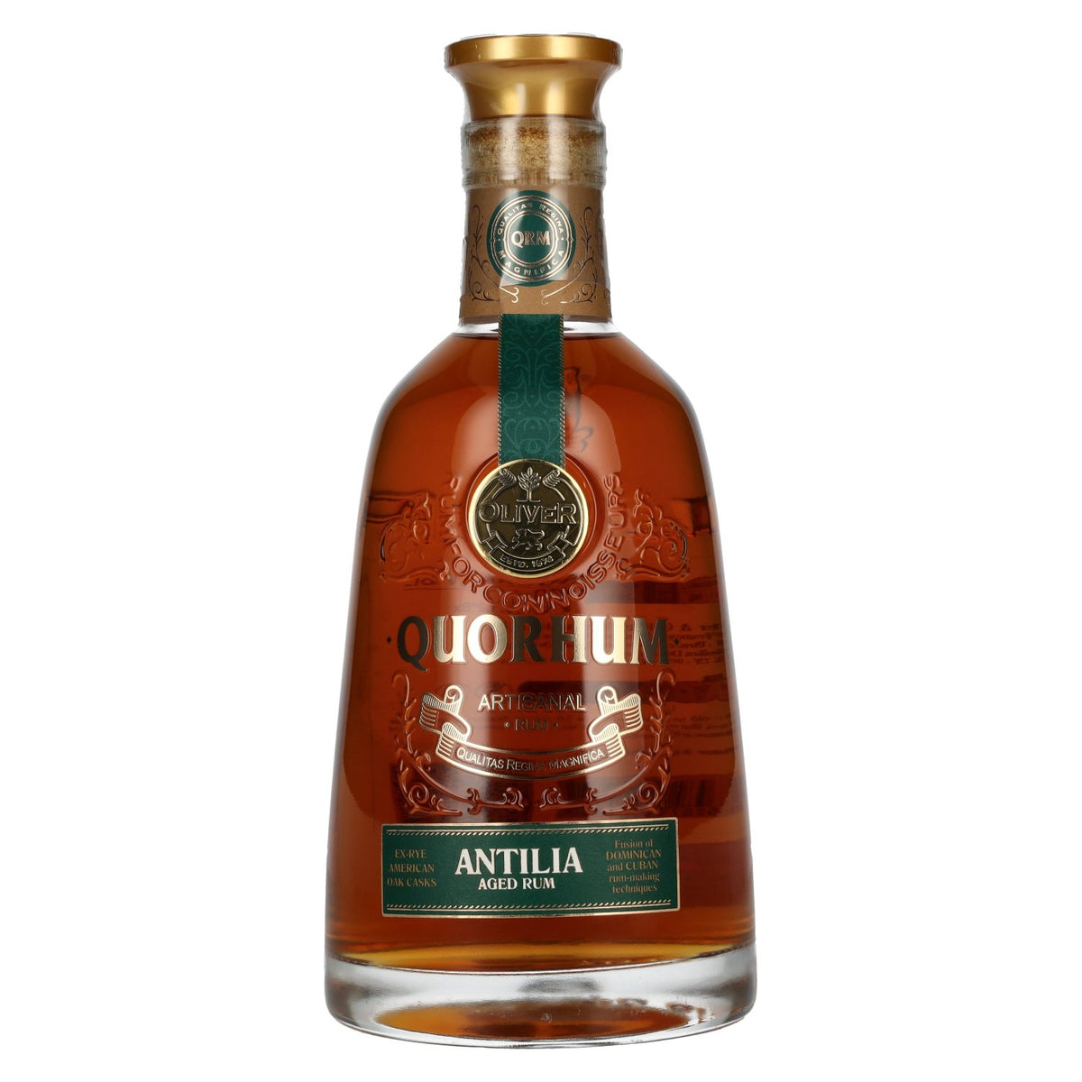 Ron Quorhum ANTILIA Artisanal Rum 40% vol. 0,7 l