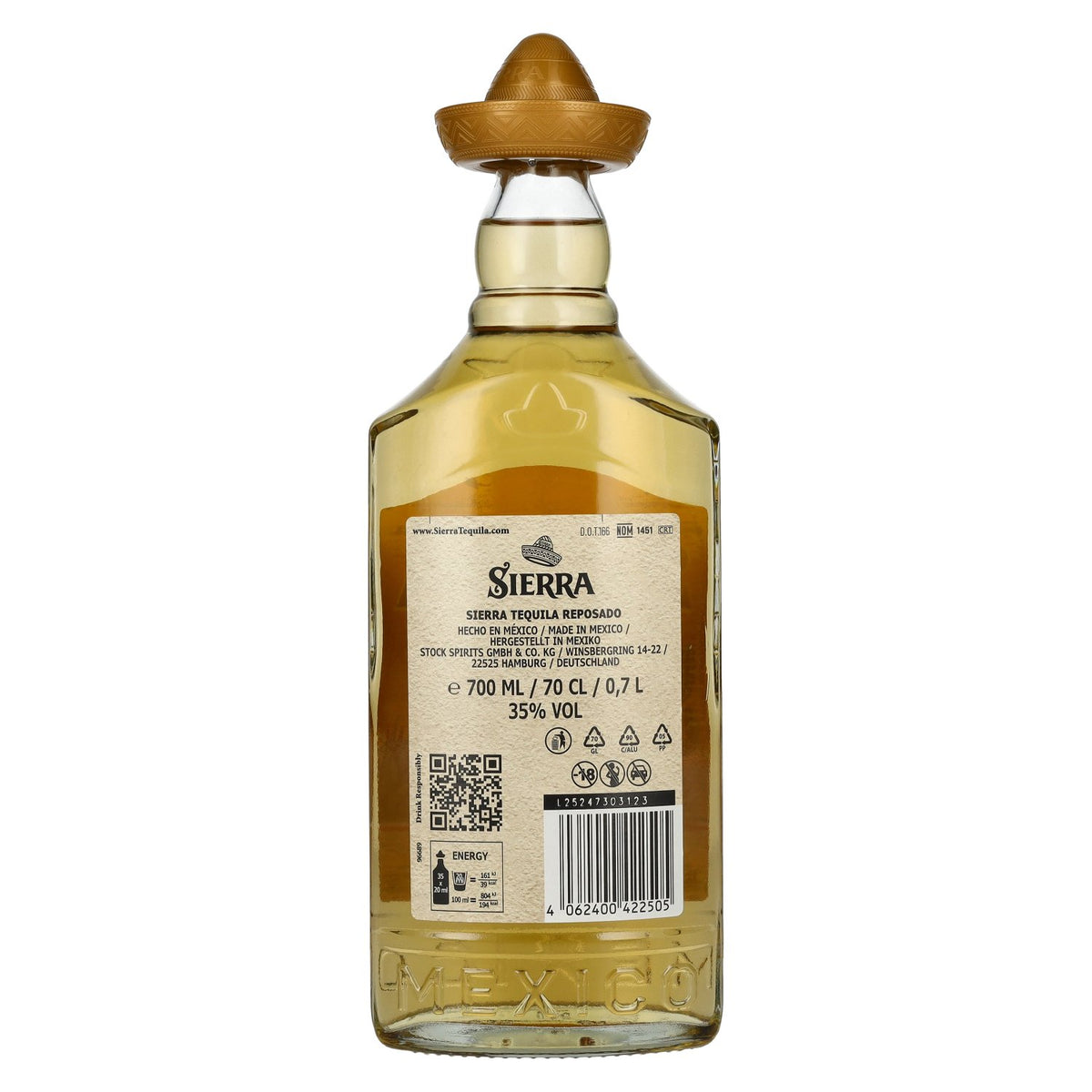 Sierra Tequila Reposado 35% ABV 0.7l