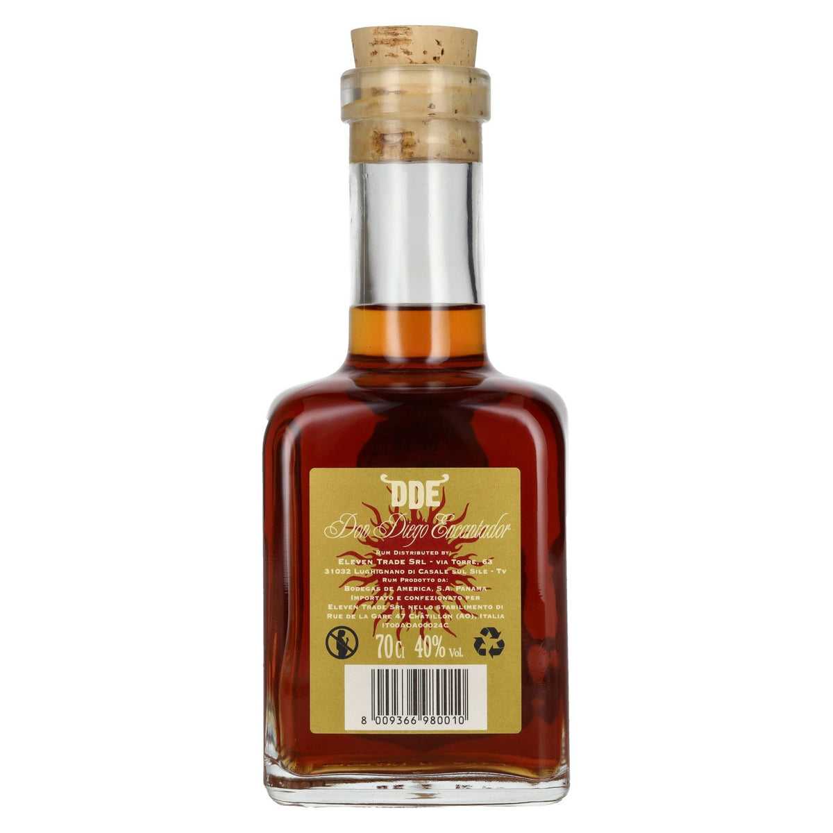 Don Diego Encantador Ron 1997 Vintage SINGLE BARREL Selection 40% vol. 0,7 l