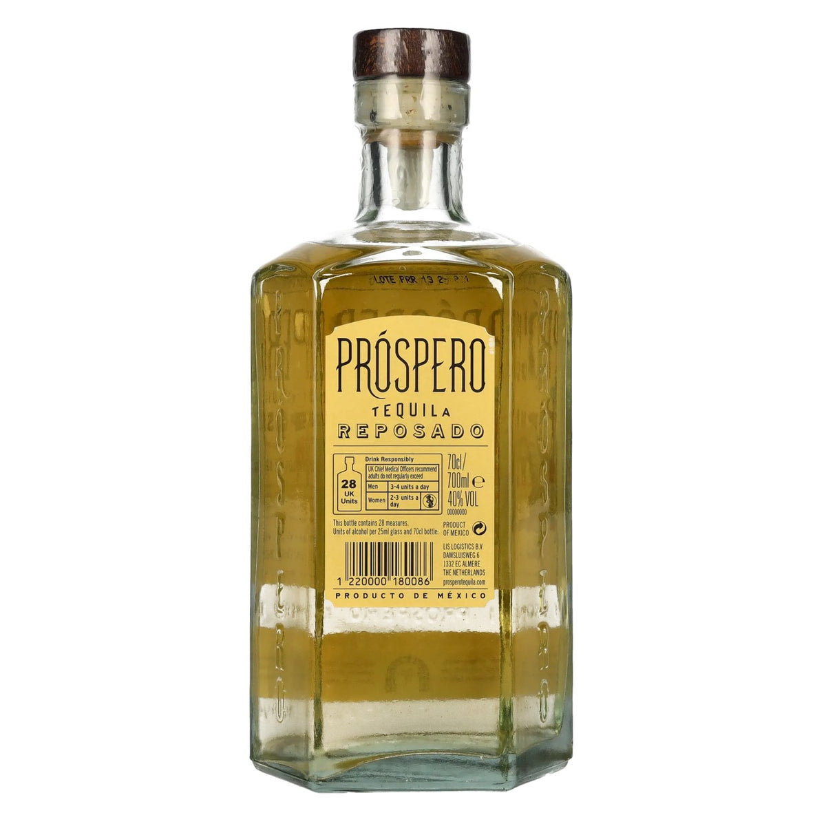 Próspero Tequila Reposado 100% agave van Rita Ora 40% vol. 0,7 l