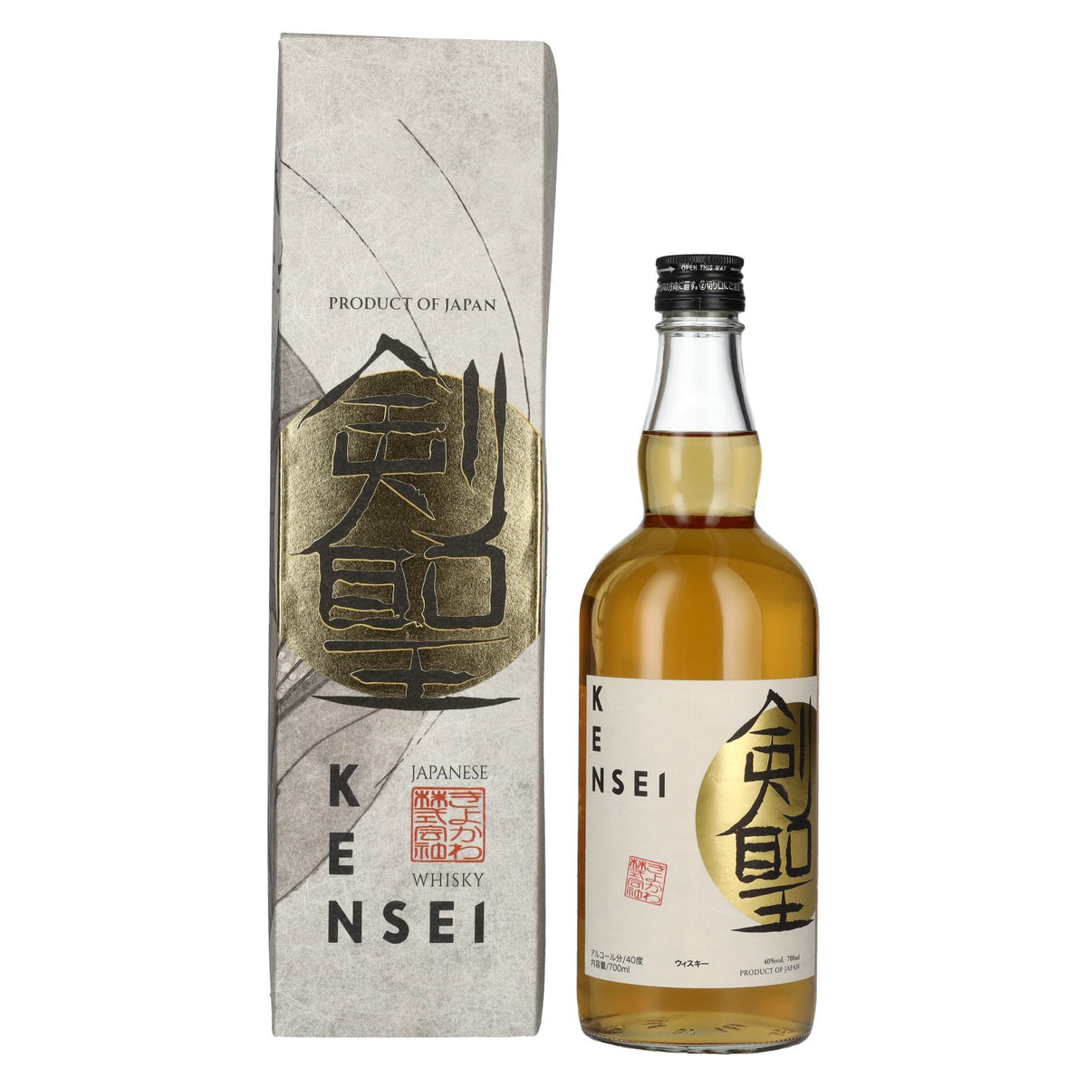 KENSEI Blended Japanese Whisky 40% Vol. 0,7l in Geschenkbox