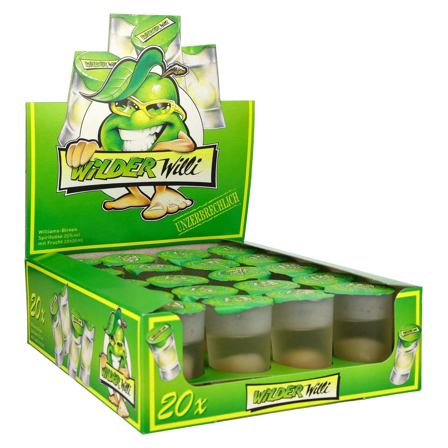 WILDER Willi 25% vol. 20x0,02l PET