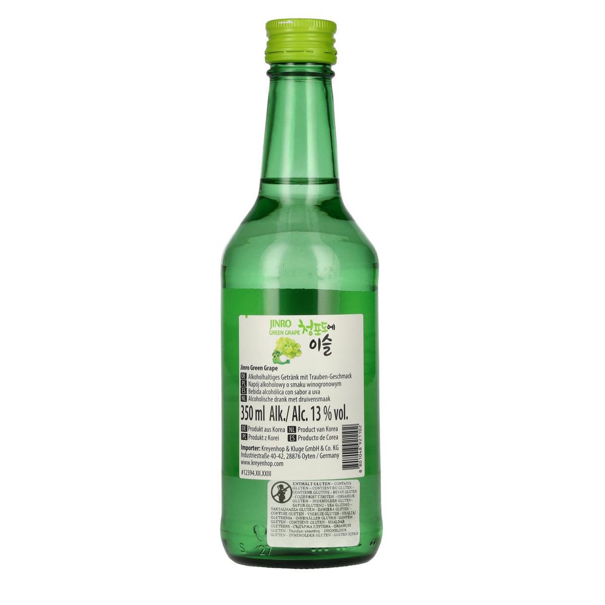 Jinro Green Grape 13% Vol. 0,35l