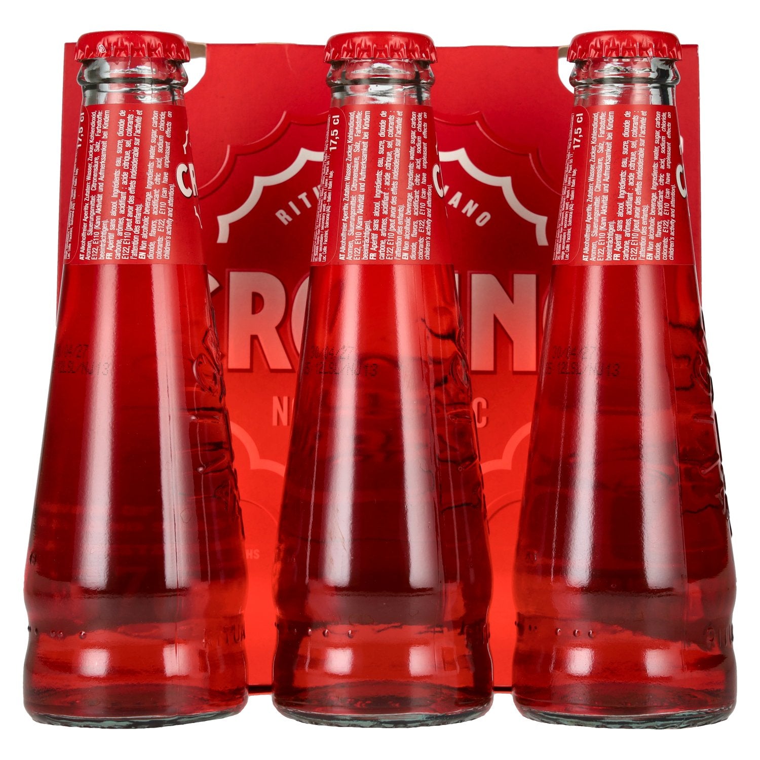 Crodino Rosso Non-Alcoholic Spritz 3x0,175l