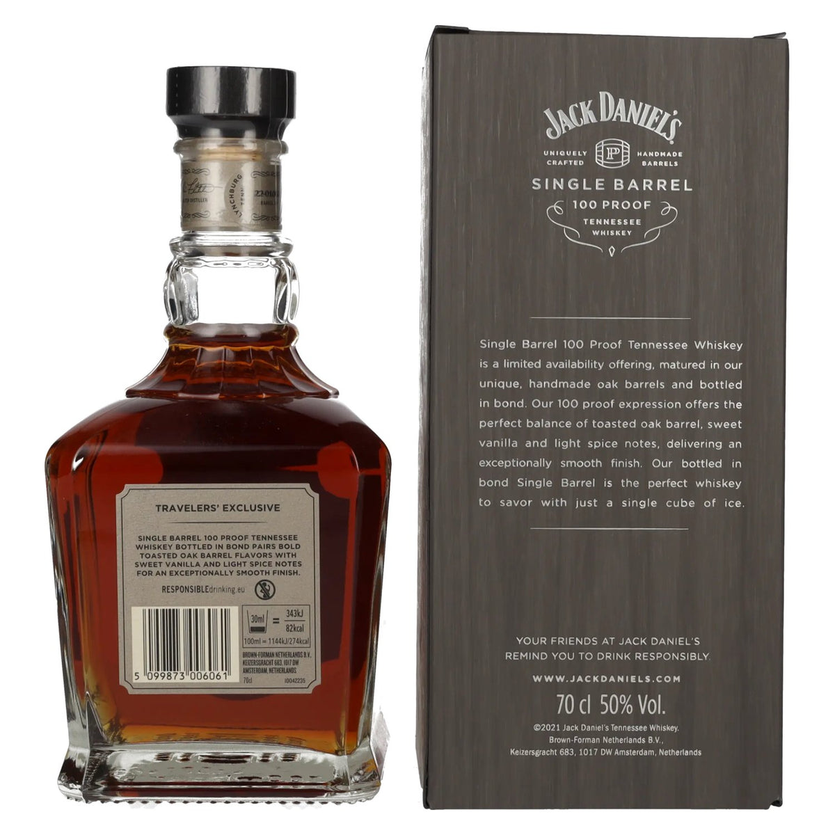 Jack Daniel's Single Barrel 100 Proof Limited Edition 50% vol. 0.7 l in a gift box