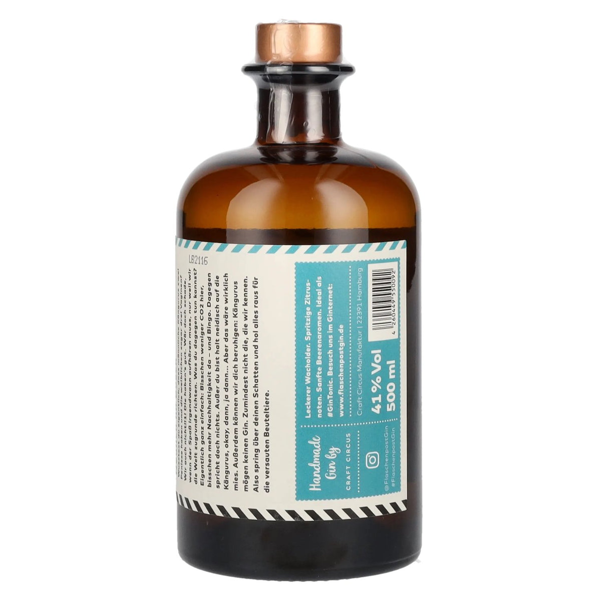 Flaschenpost Gin 41% Vol. 0,5l