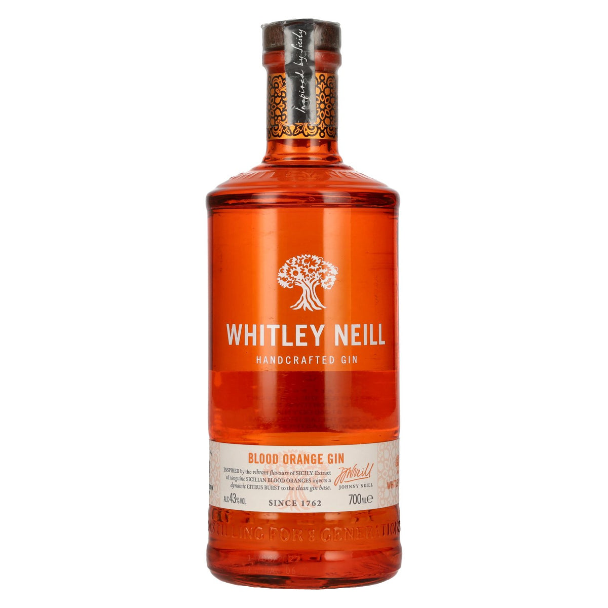 Whitley Neill BLOED ORANJE GIN 43% Vol. 0,7l