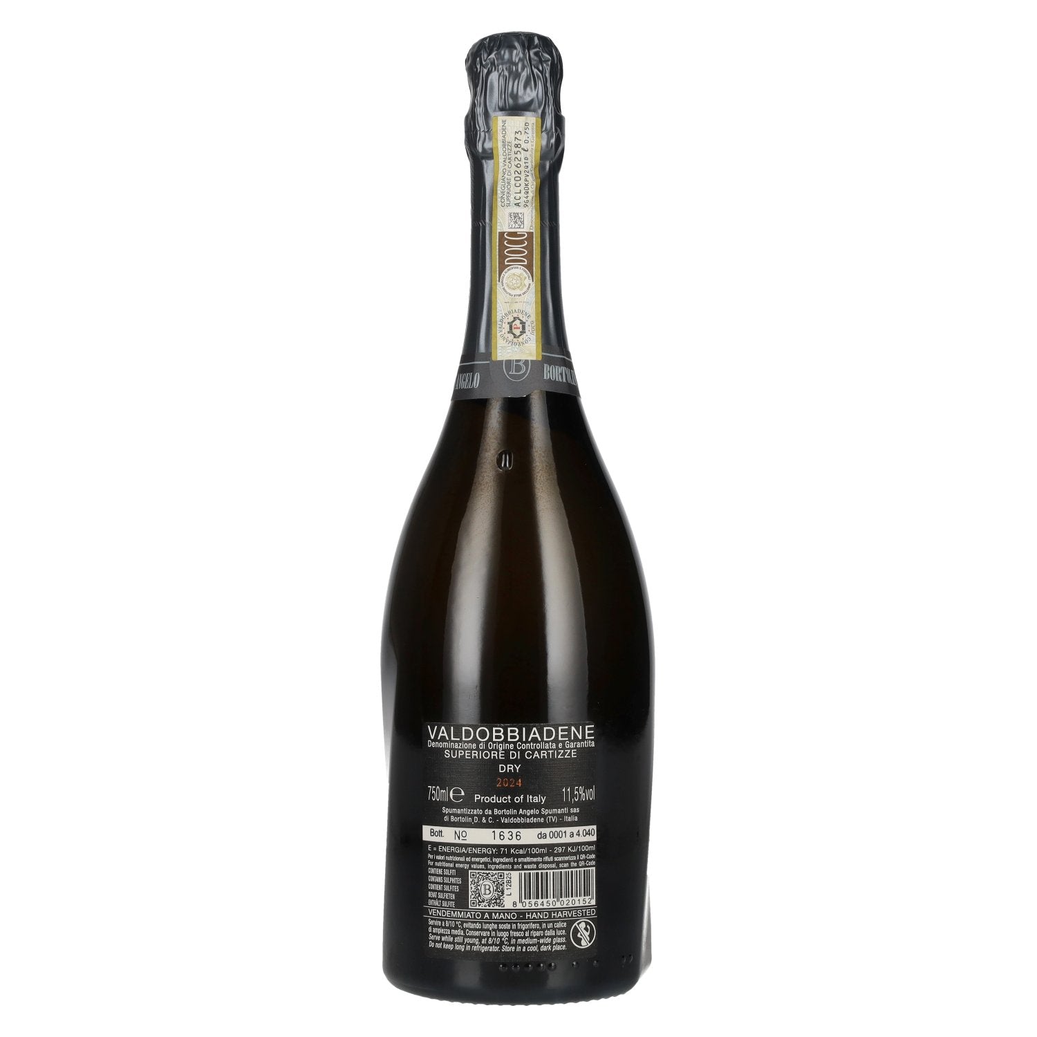 Bortolin Angelo Superiore Di Cartizze Valdobbiadene Prosecco Dry DOCG 2024 11,5% Vol. 0,75l