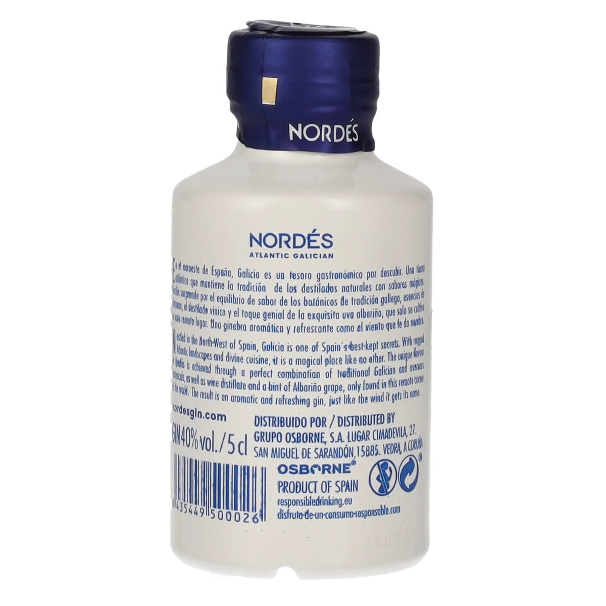 Nordes Atlantic Galician Gin 40% vol. 0.05 l