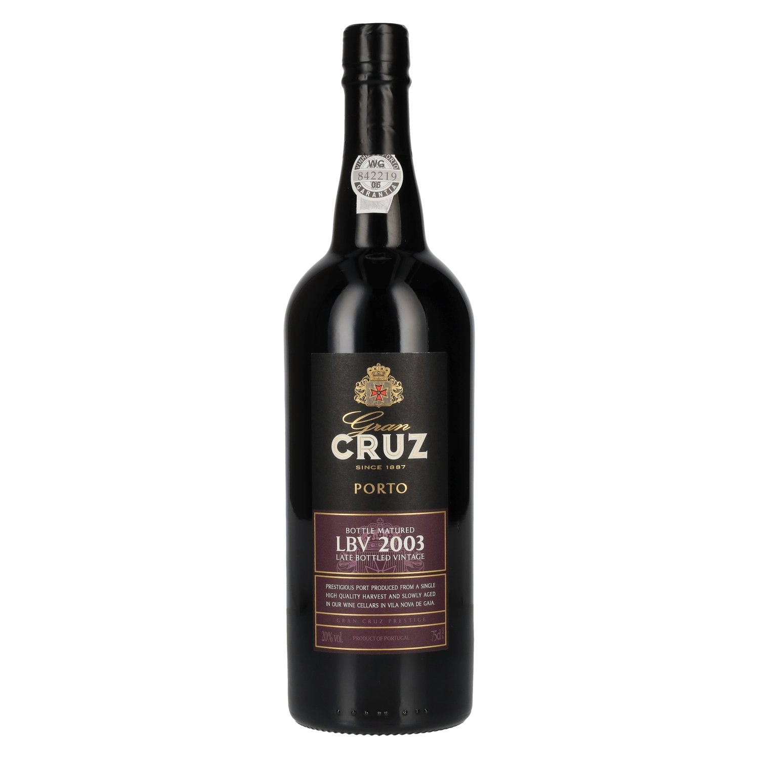 Gran Cruz Porto LBV 2003 20% Vol. 0,75l