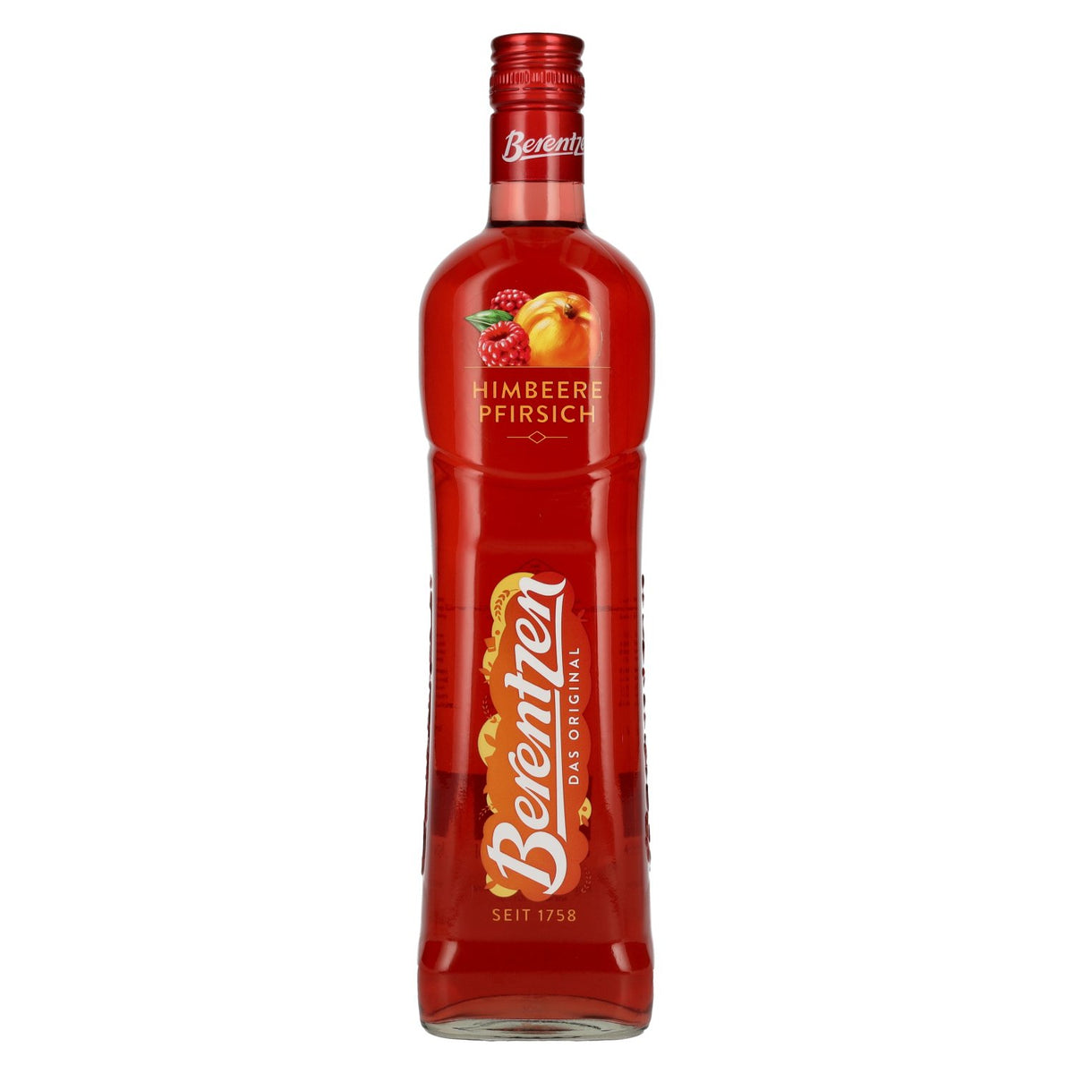 Berentzen Liqueur fruitée de framboise et de pêche 16% vol. 0,7l