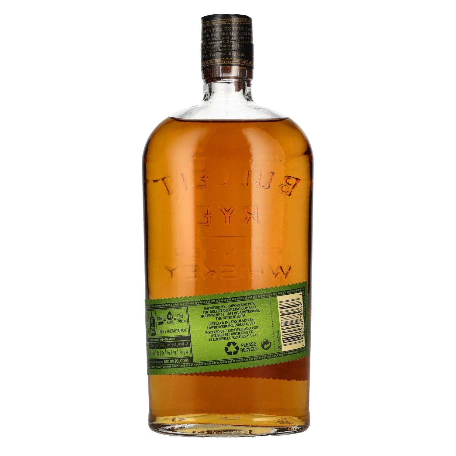 Bulleit Rye Small Batch American Whiskey 45% Vol. 0,7l