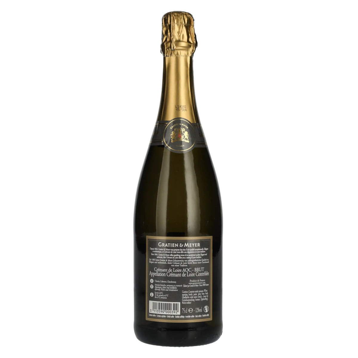 Gratien &amp; Meyer Crémant de Loire Brut 12% vol. 0,75 l