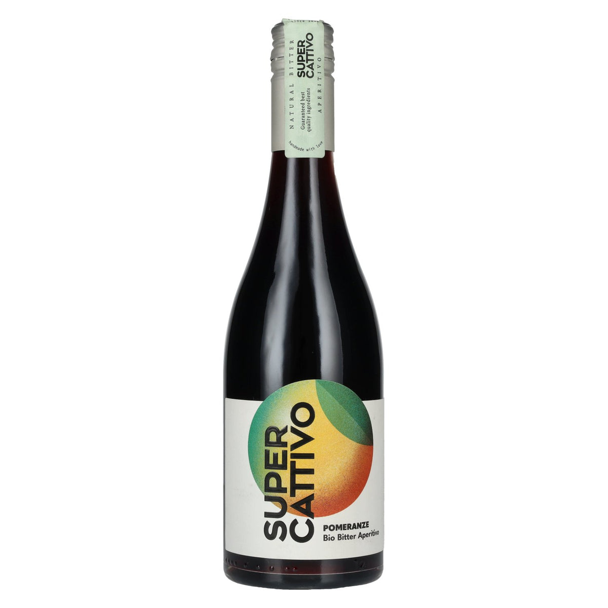 Super Cattivo Pomeranze Bio, apéritif amer, 20 % vol., 0,5 l