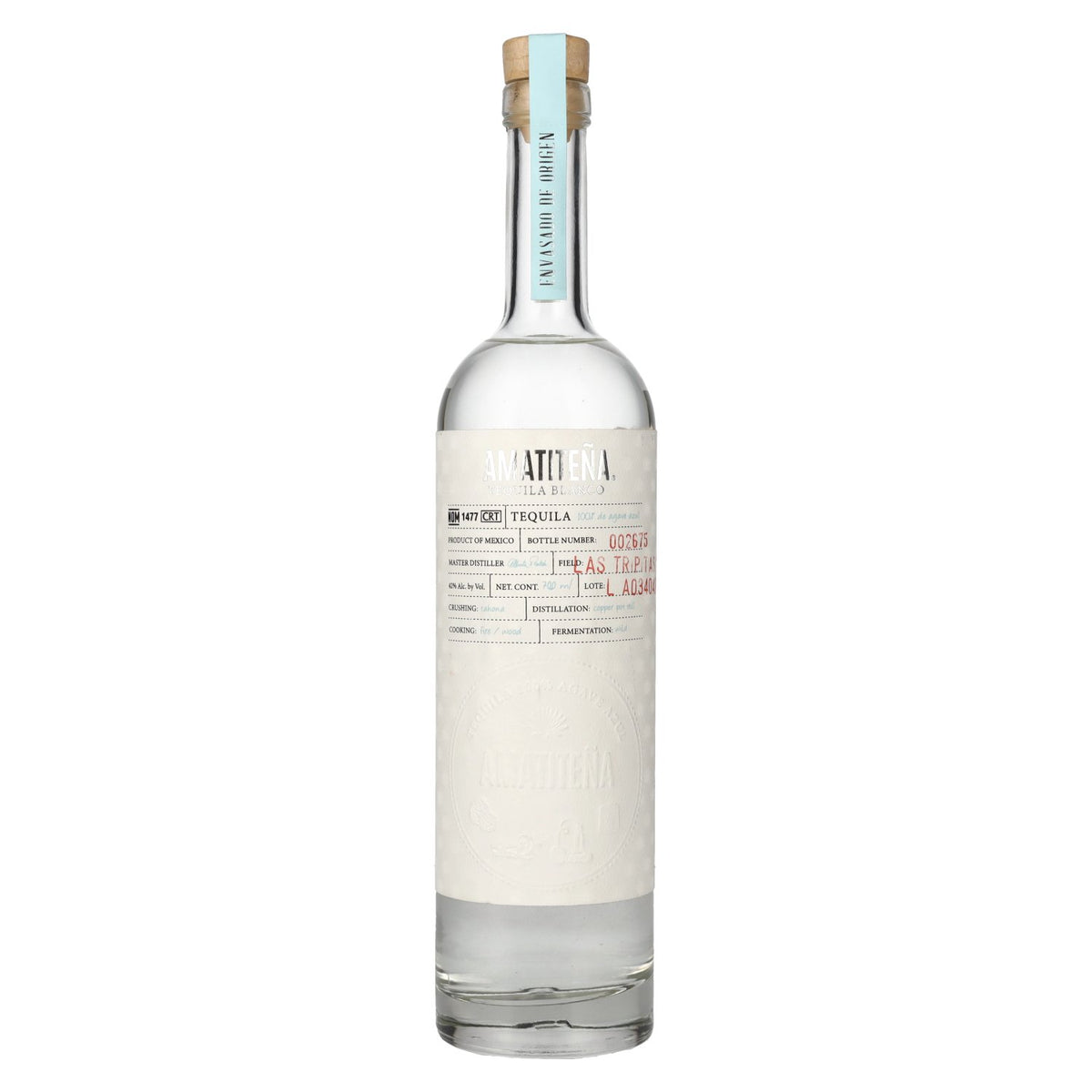 Amatiteña Tequila Blanco 100% Puro de Agave 42% vol. 0,7 l