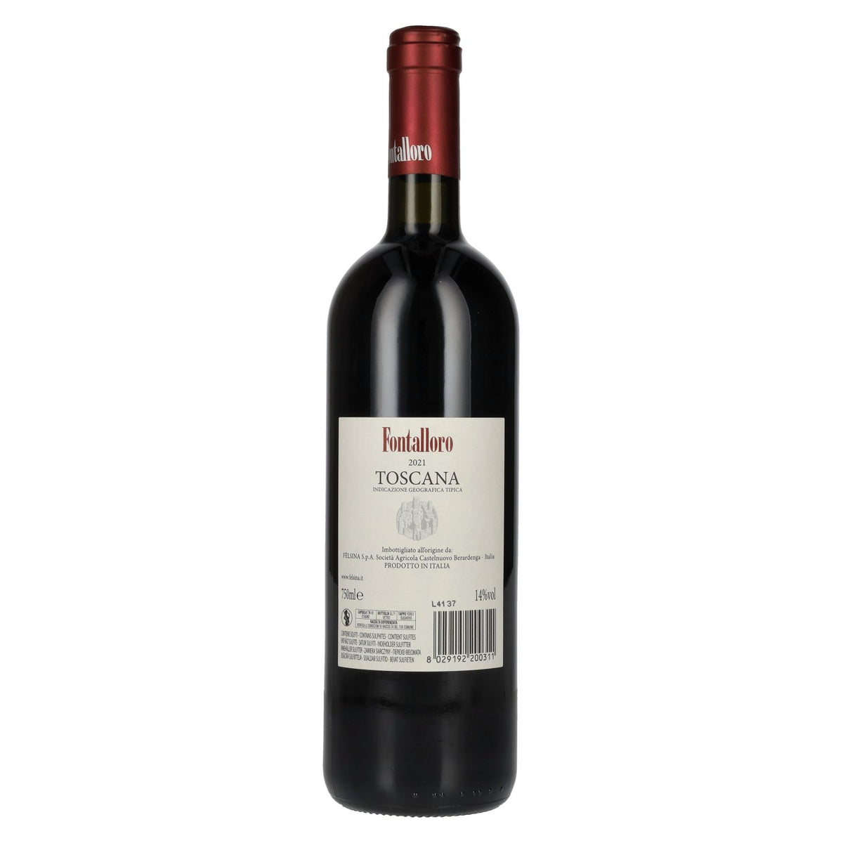 Fèlsina Fontalloro Toscana IGT 2021 14% ABV 0.75l