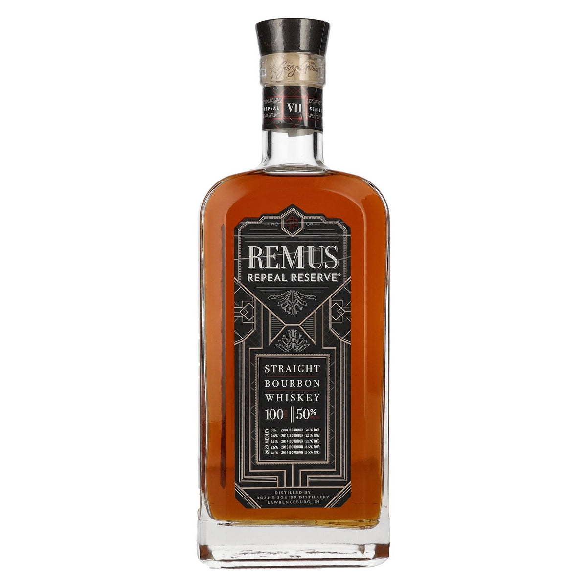 Remus Repeal Reserve Series VII Straight Bourbon Whiskey 50% Vol. 0,7l