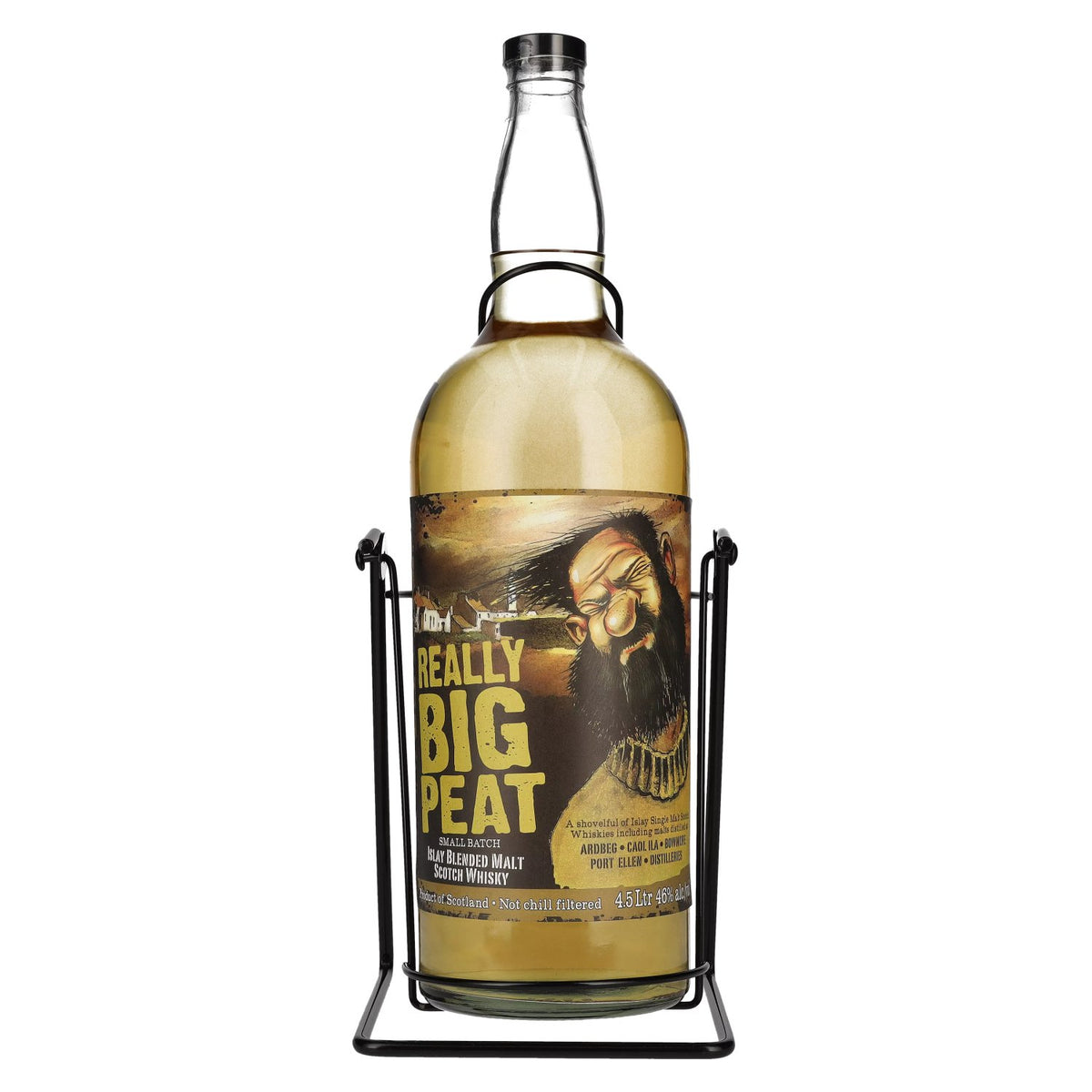 Douglas Laing Big Peat Islay Blended Malt 46% vol. 4,5 l met draaistandaard