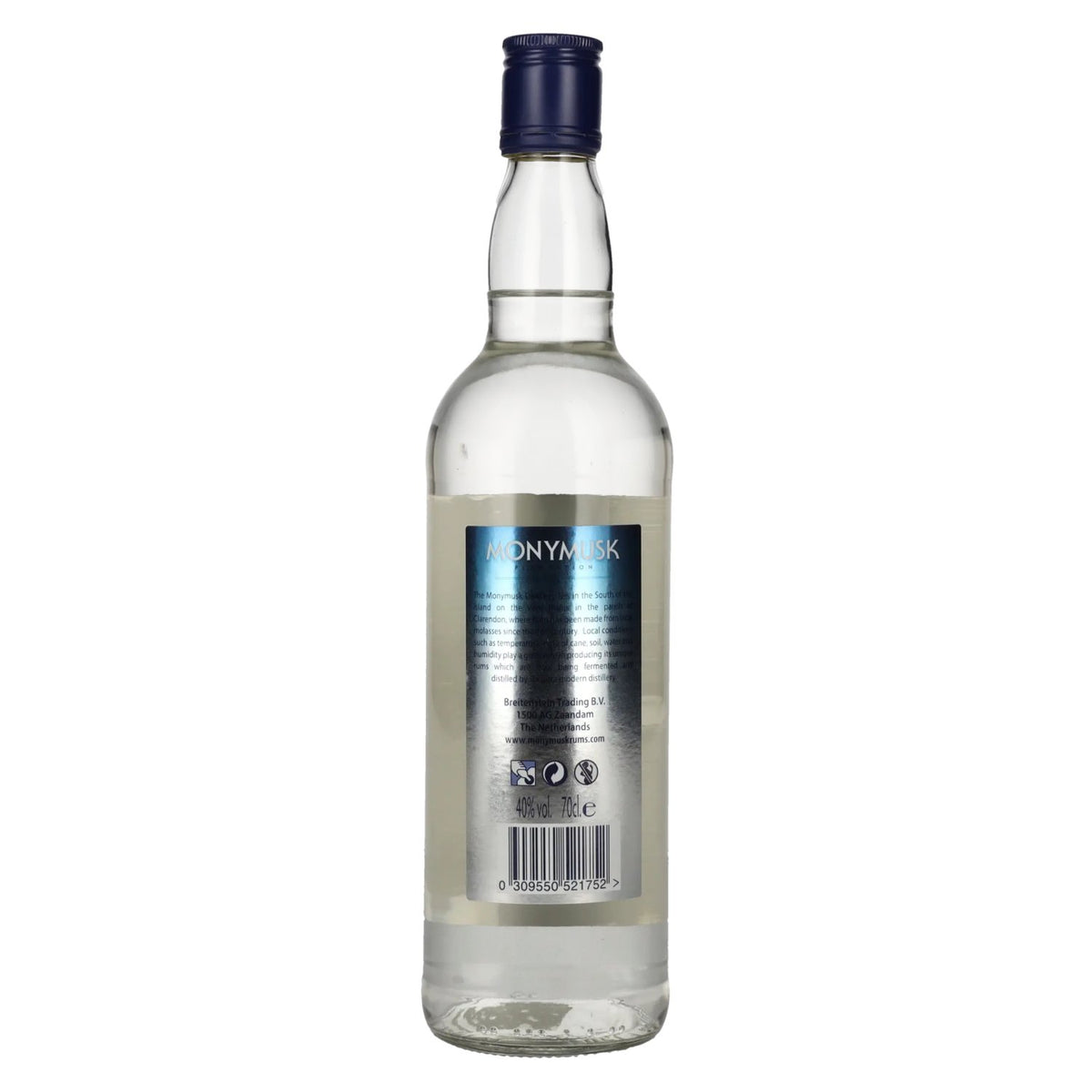Monymusk Plantation PLATINUM WHITE Rum 40% vol. 0.7 l