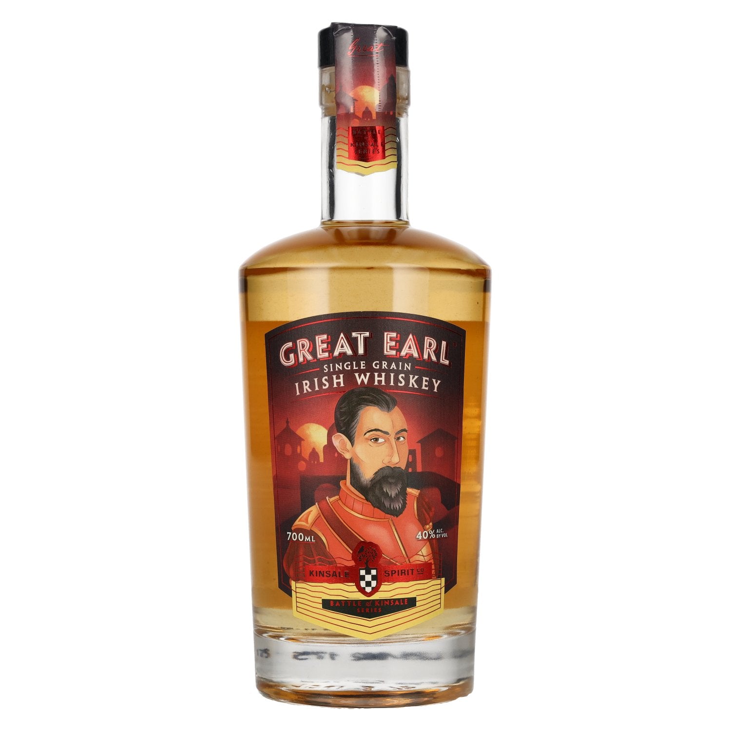Kinsale GREAT EARL Single Grain Irish Whiskey 40% vol. 0,7l