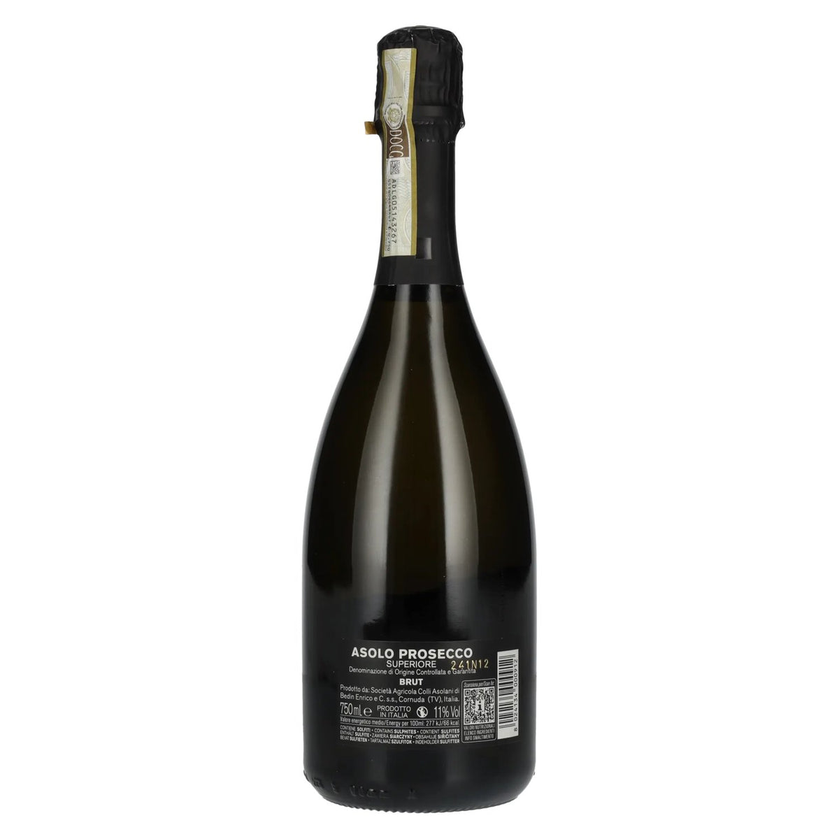 BEDIN Asolo Prosecco Superiore Brut DOCG 11% Vol. 0,75l