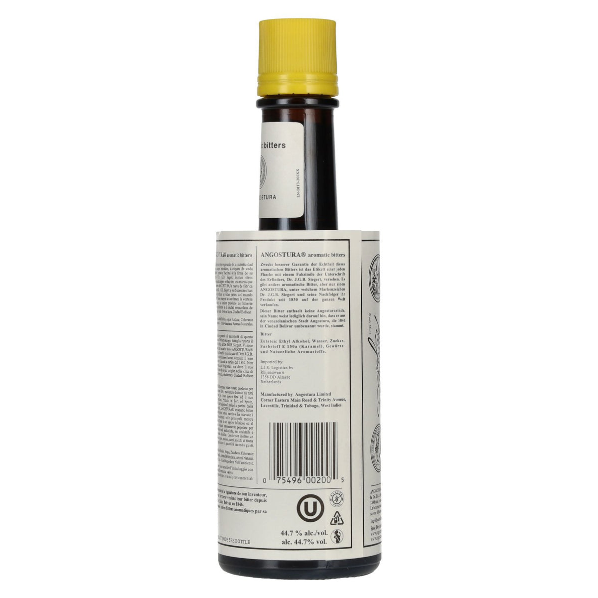 Angostura Aromatic Bitters 44,7% Vol. 0,2l