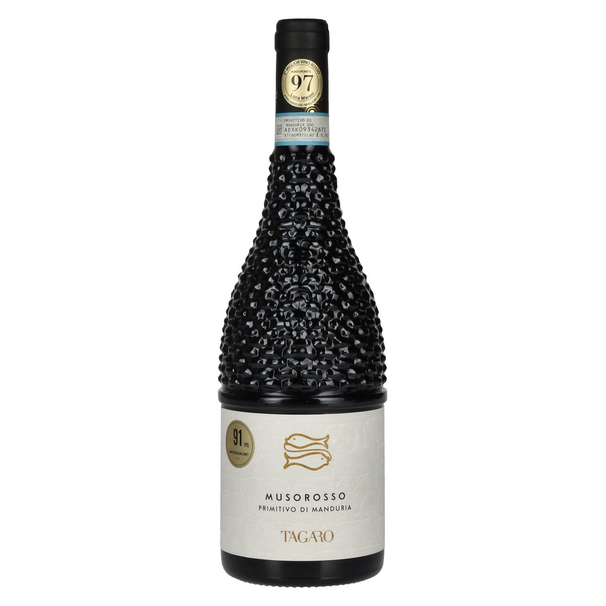 Tagaro Muso Rosso Primitivo di Manduria DOC 2024 15% Vol. 0,75l