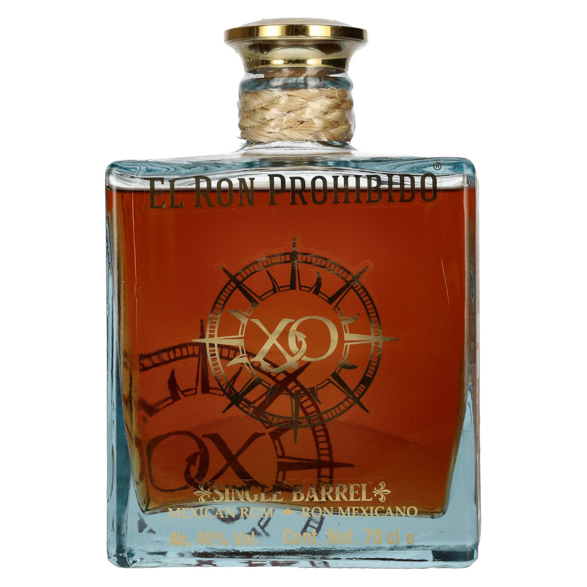 El Ron Prohibido XO Single Barrel Mexicaanse rum 40% vol. 0,7 l