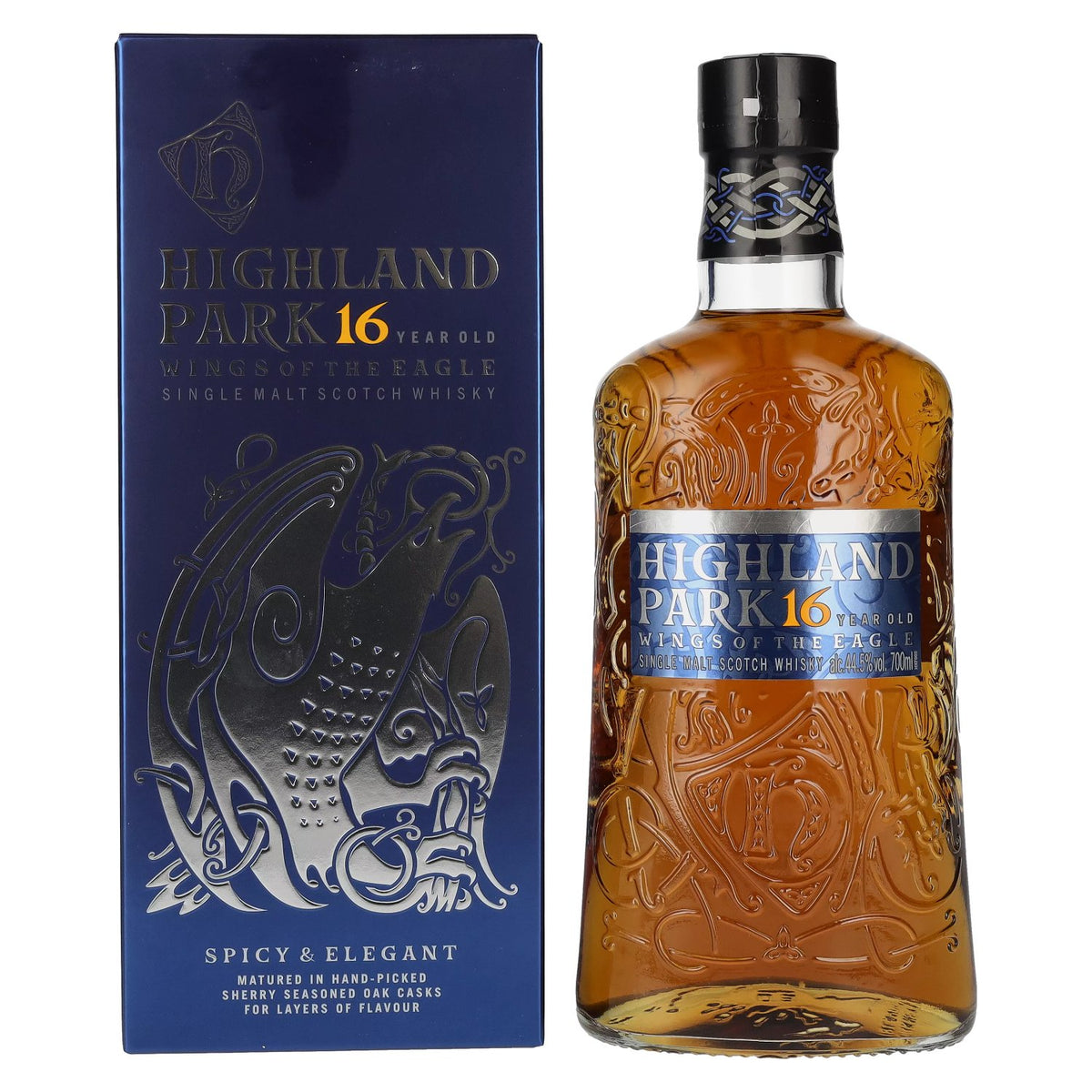 Highland Park 16 Years Old WINGS OF THE EAGLE 44.5% ABV 0.7l in a gift box