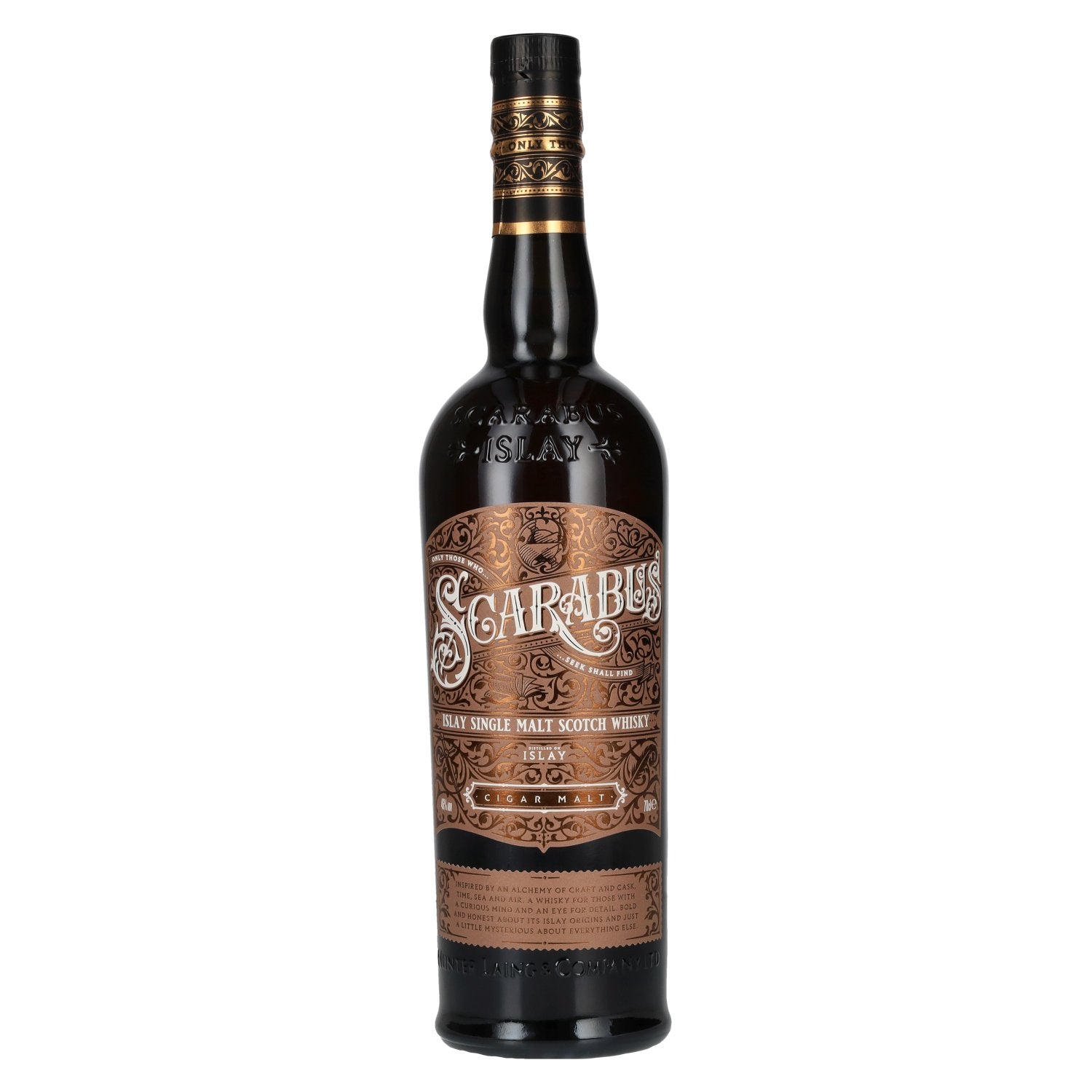 Hunter Laing SCARABUS Cigar Malt Islay Single Malt 46% vol. 0.7l
