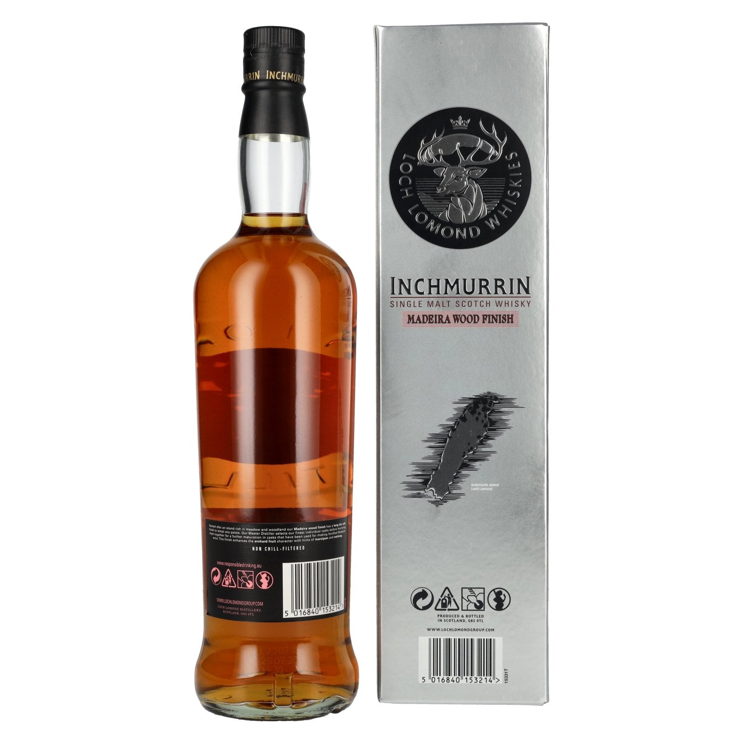 Loch Lomond Inchmurrin Madeira Wood Finish 46% vol. 0,7l en boîte cadeau