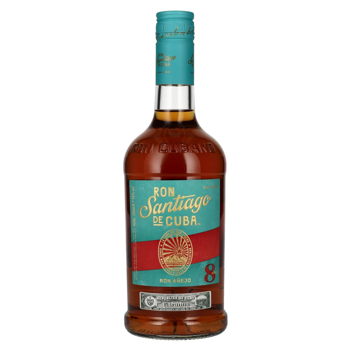 Ron Santiago de Cuba Rhum Añejo 8 ans 40 % vol. 0,7 l